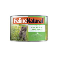 Feline Natural Canned Food Chic & Lamb Feast 170g Feline Natural Canned Food Chic & Lamb Feast 170g